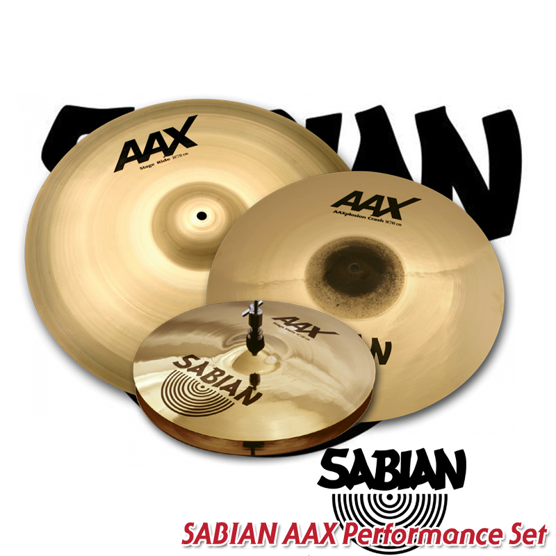 [★드럼채널★] Sabian AAX Performance Pack